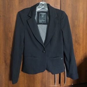 Black Guess Blazer Size Small